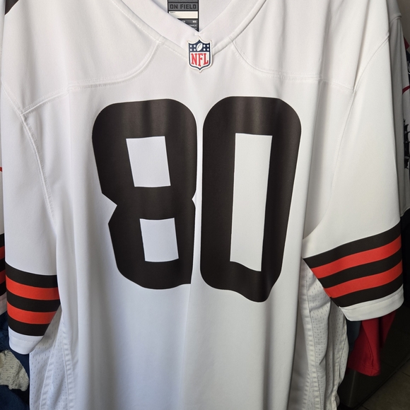 NFL Nike XXXL Men's Jarvis Landry White Cleveland Browns Jersey - Picture 2 of 8